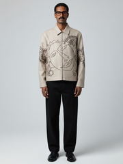 Picasso-of-a-kind Shacket