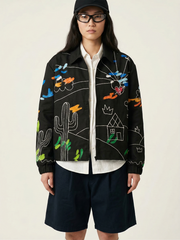 Into The Clouds Hand Painted Shacket