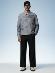 Picasso-of-a-kind Shacket