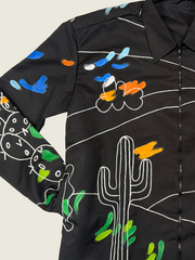 Into The Clouds Hand Painted Shacket