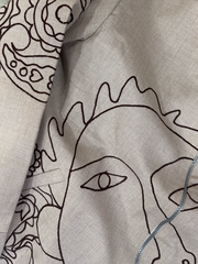 Picasso-of-a-kind Shacket