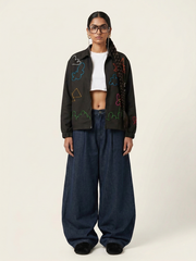 Graphic Scenery Shacket
