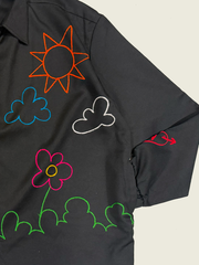 Graphic Scenery Shacket
