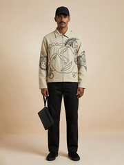 Picasso-of-a-kind Shacket