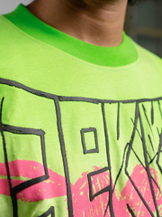 Etch-a- sketch tshirt Green