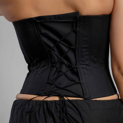 Colorblock corset