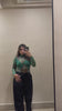 Mesh Monogram Bodysuit